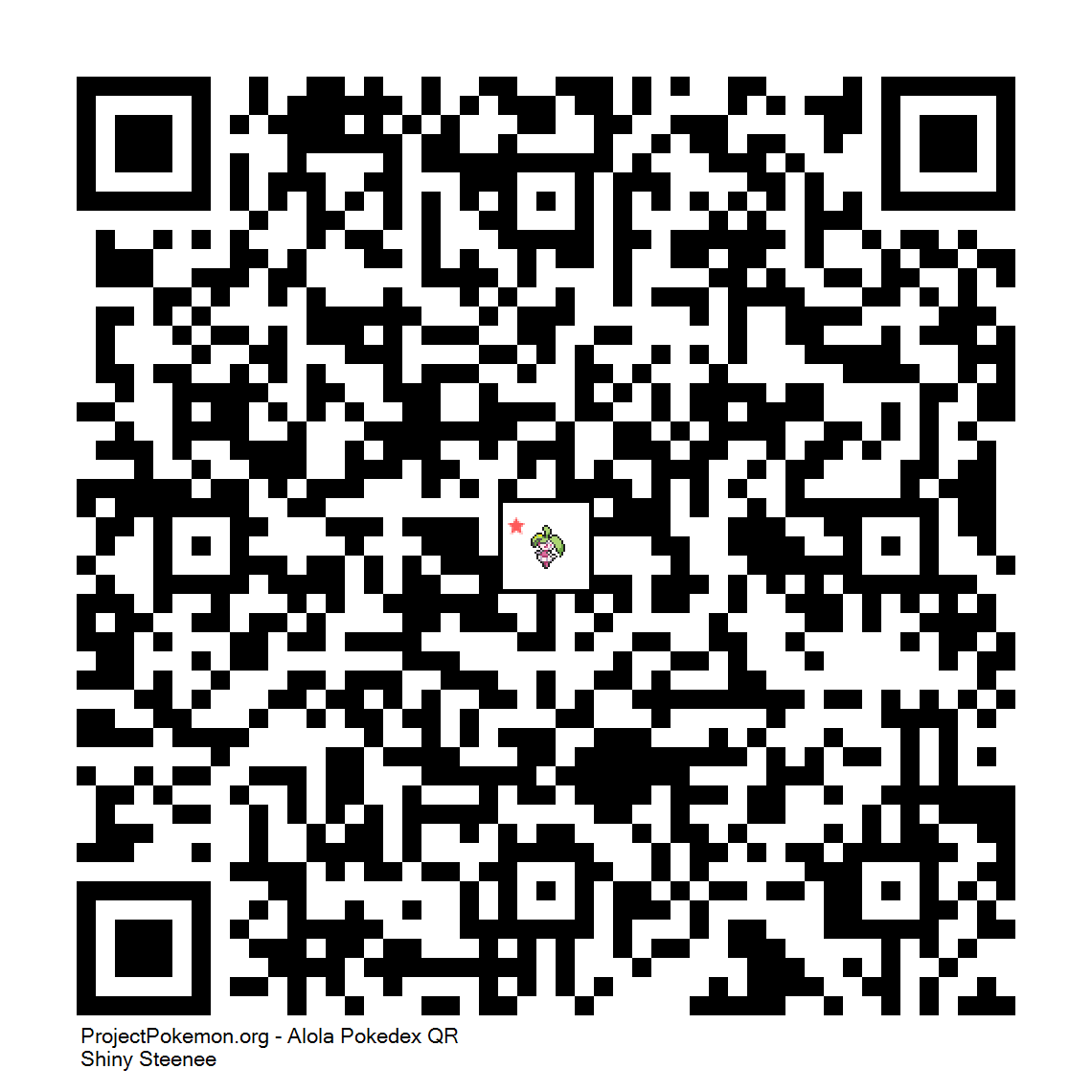 Cdigo QR de Steenee variocolor